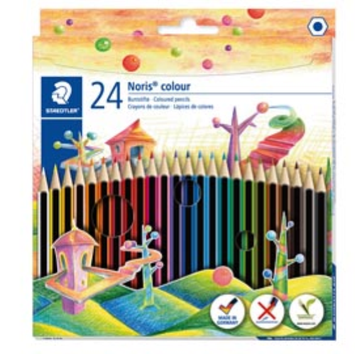 Astuccio 24 matite Noris Colour colori assortiti STAEDTLER